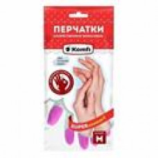 Перчатки хозяйственные латексные сверхпрочные белые M, L