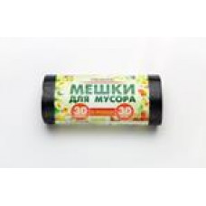 Мешки для мусора РОМАШКА 30л./30шт. (35)