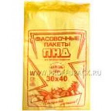 Пакет фасовочный 30*40 1000шт/уп евро