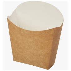 Коробка для картофеля ФРИ 120гр крафт (500 шт.)