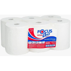 Полотенца в рулонах, 2сл.,150м..FOCUS Extra Quick 6шт/уп